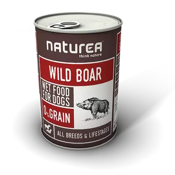 Naturea Wild boar Nedvestáp 400g