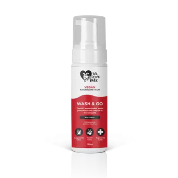 We Love Bark Wash&amp;Go Prebiotikus Víz Nélküli Kutyasampon 150ml