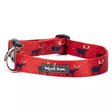 West Paw Holiday Collar ELK M