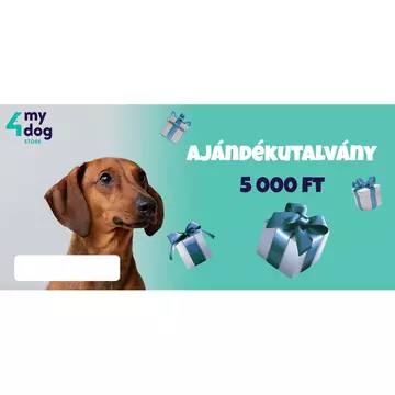 4MyDog ajándékutalvány 5 000 Ft