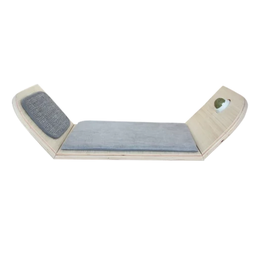 AFP Skywalk Scratcher Lounge Bed With Catnip Ball