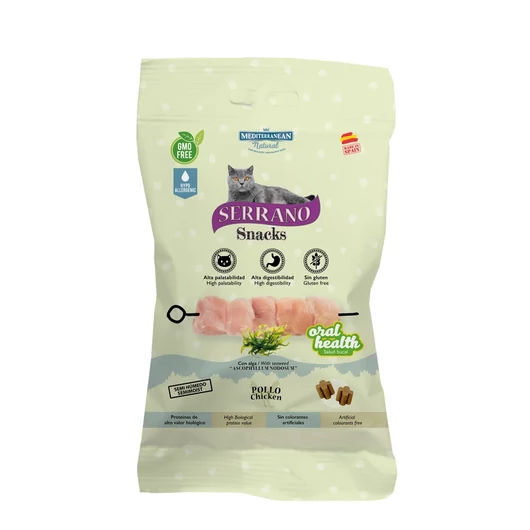 Mediterranean Serrano Oral Care jutalomfalat macskáknak