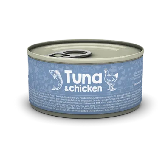 Naturea Csirke és tonhal nedves eledel macskáknak