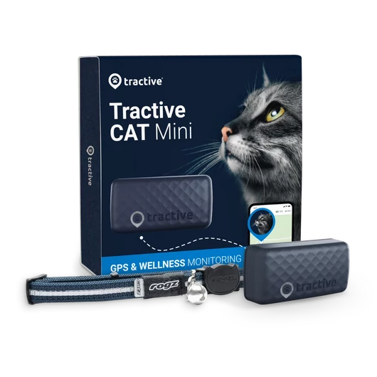 Tractive GPS CAT Mini Nyomkövető és Aktivitásmérő macskáknak