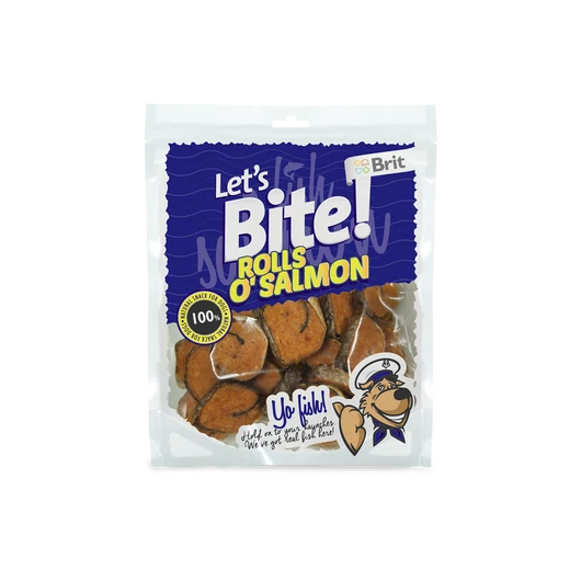 Brit Let's Bite Rolls O'Salmon
