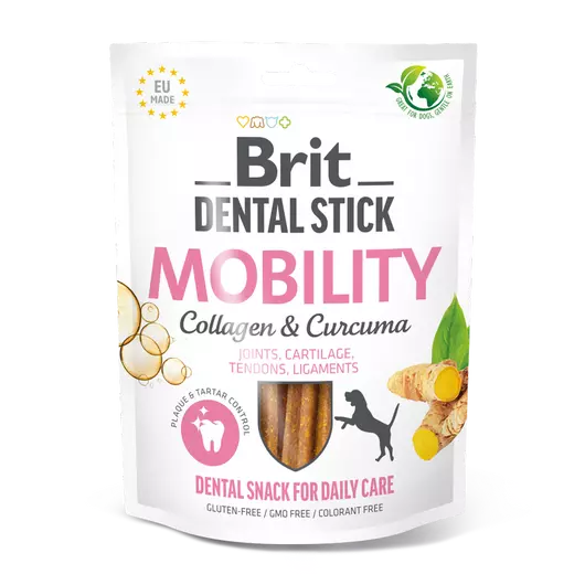 Brit Dental Stick Mobility Növényi Ízületvédő Fogtisztító Rúd