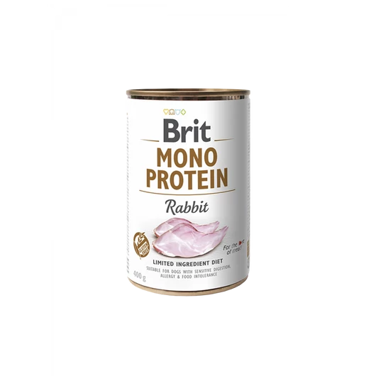 Brit Mono Protein Hipoallergén Gabonamentes Nedves Eledel Nyulas