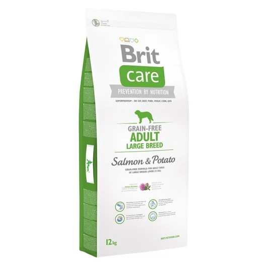 Brit Care Grain-Free Adult Large Breed Salmon kutyatáp