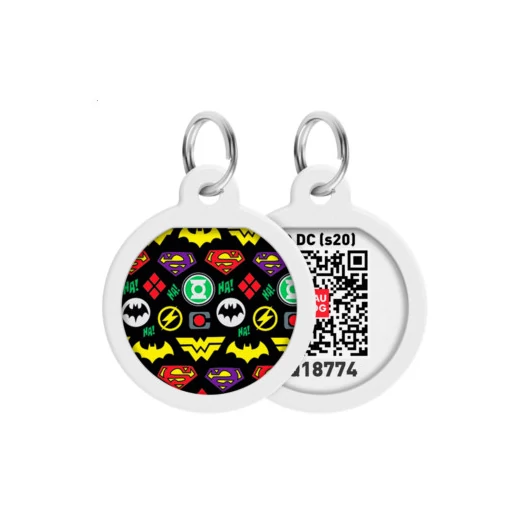 WAUDOG QR Tag Metál biléta