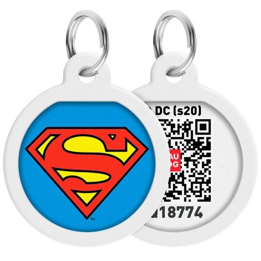 WAUDOG QR Tag Metál biléta