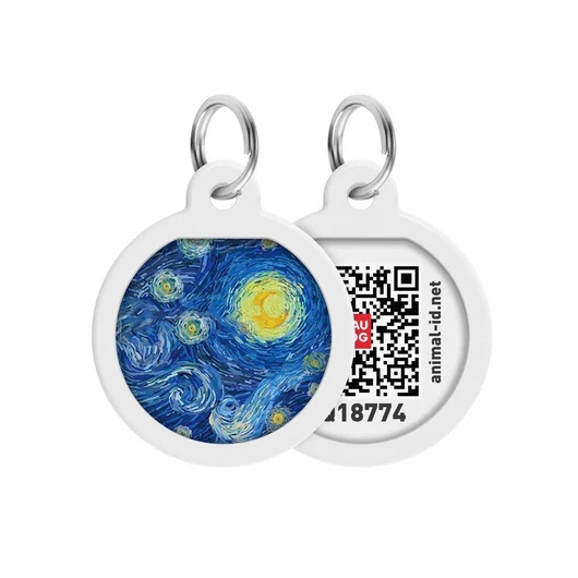 WAUDOG QR Tag Metál biléta