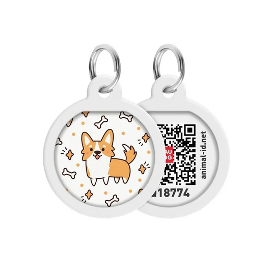 WAUDOG QR Tag Metál biléta