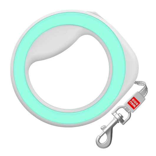 WauDog Retractable ring-shaped dog leash