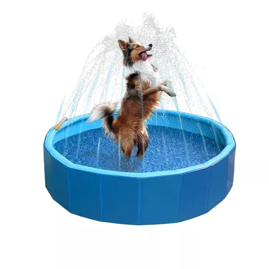 CoolPets Splash Sprinkler Pool Spriccelő Kutyamedence