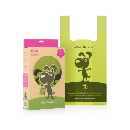 Earth Rated Handle Bags levendula (120 db)