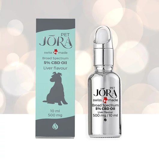 Jōra Pet 5%-os Májas Ízesítésű CBD Olaj Kutyáknak