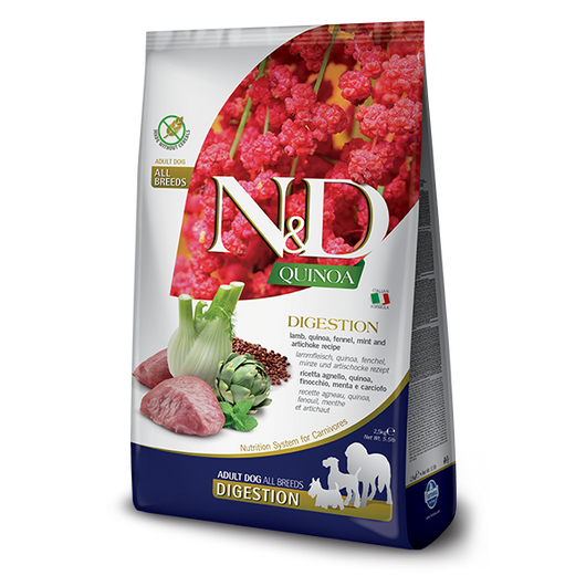N&amp;D Dog Quinoa Digestion bárány kutyatáp