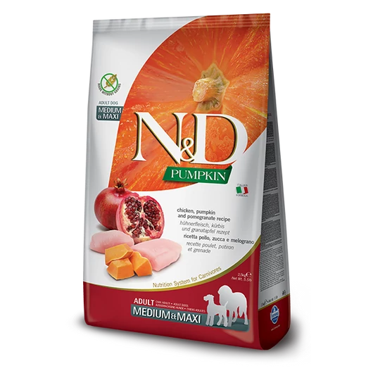 N&amp;D Grain free bárány és áfonya Adult Medium