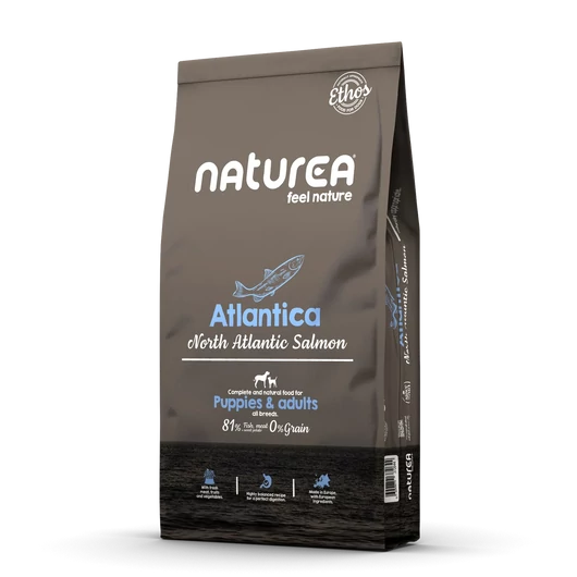 Naturea Ethos North Atlantica Lazacos Hipoallergén Kutyatáp 