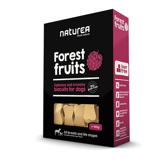 Naturea Biscuit Gluténmentes Erdeigyümölcsös Kutya Keksz