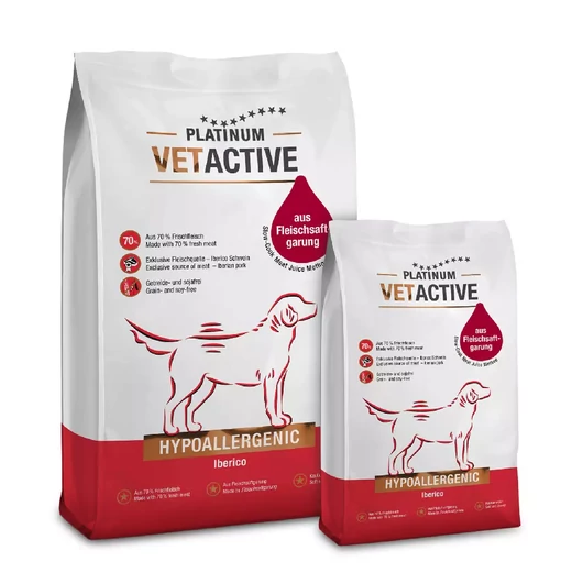Platinum Vetactive Iberico Hipoallergén Felnőtt Kutyatáp