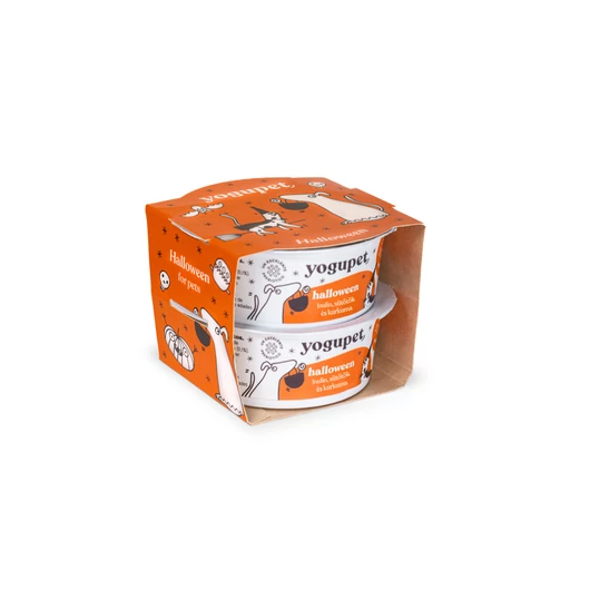 Yogupet Laktózmentes Halloween Limited Edition Joghurt Sütőtökkel