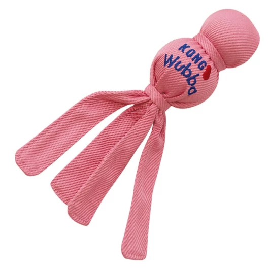 Kong Puppy Wubba rose