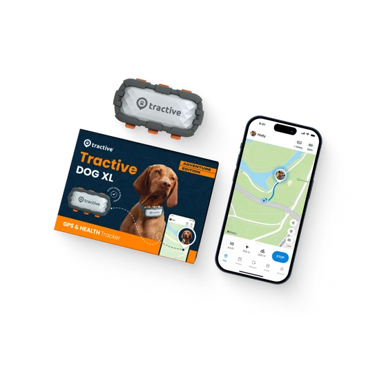 Tractive GPS DOG XL Adenture Nyomkövető és Aktivitásmérő Nagytestű Kalandor Kutyáknak